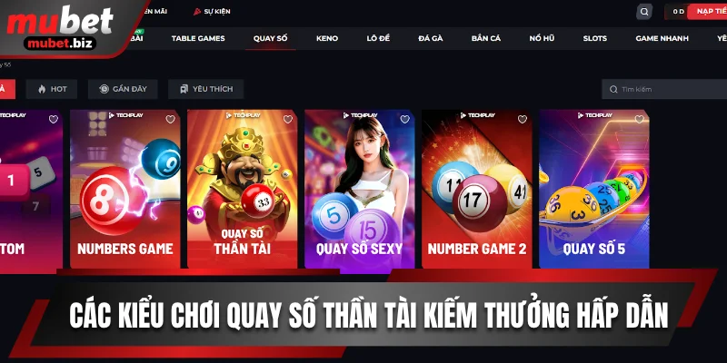 Quay số Thần Tài