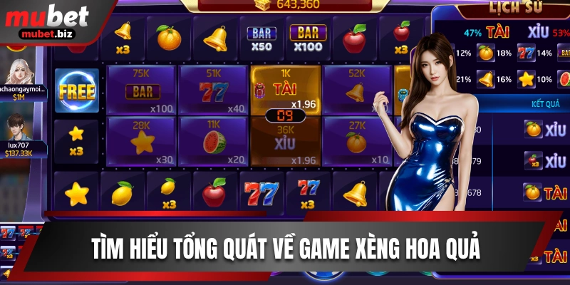 Thông tin chung về tựa game Xèng Hoa Quả